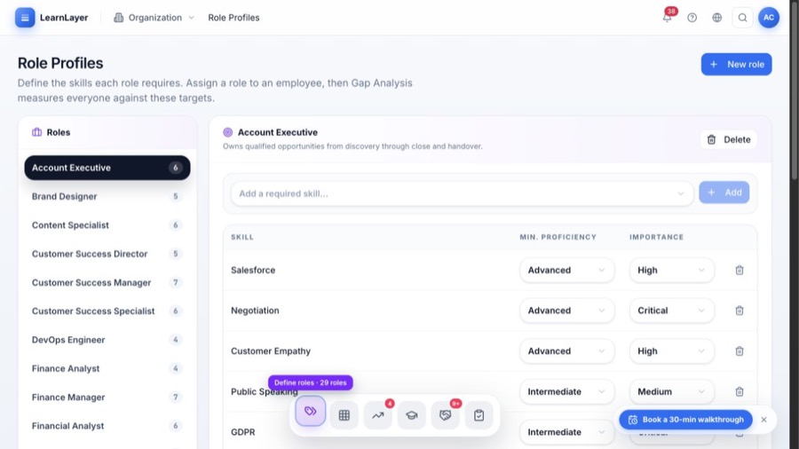 LearnLayer product workflow